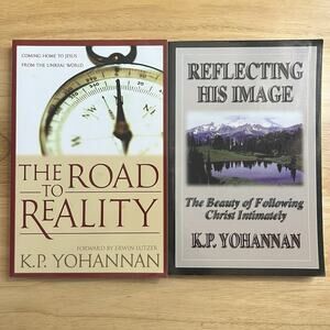 Set Of 2 Road to Reality And Reflecting His Image By KP Yohannan Paperback 2002